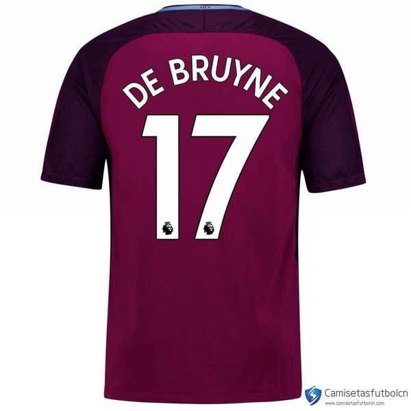 Camiseta Manchester City Segunda equipo De Bruyne 2017-18
